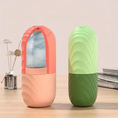 Silicone Ice Roller for Face Massager to Enhance Skin Glow, Shrink & Tighten Pores Reusable Face Ice Cube Mold Educe Massager Rollers